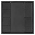 INTELLIGENT ARLIGHT Панель KNX-223-8-BLACK (BUS) (IARL, IP20 Пластик, 3 года)