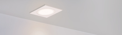 Светодиодный светильник LTM-S60x60WH-Frost 3W Day White 110deg (Arlight, IP40 Металл, 3 года)