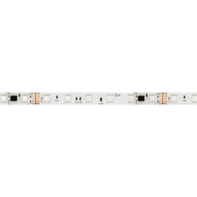 Лента герметичная DMX-SE-B60-10mm 24V RGB-PX6 (14 W/m, IP65, 5060, 5m) (Arlight, -)