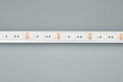 Лента RTW 2-5000PS 12V RGB 2x (5060, 300 LED, LUX) (Arlight, 14.4 Вт/м, IP67)