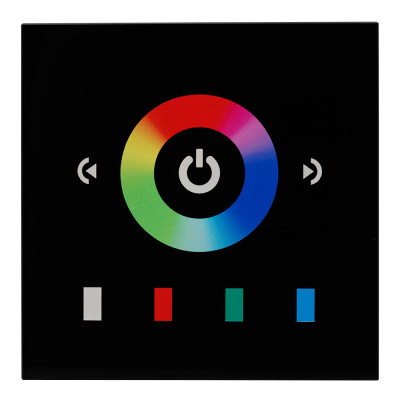 Панель Sens LN-08E2 Black (RGB,12-24V,144-288W) (Arlight, -)